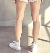 Idem Ditto - Distressed Hem Denim Shorts