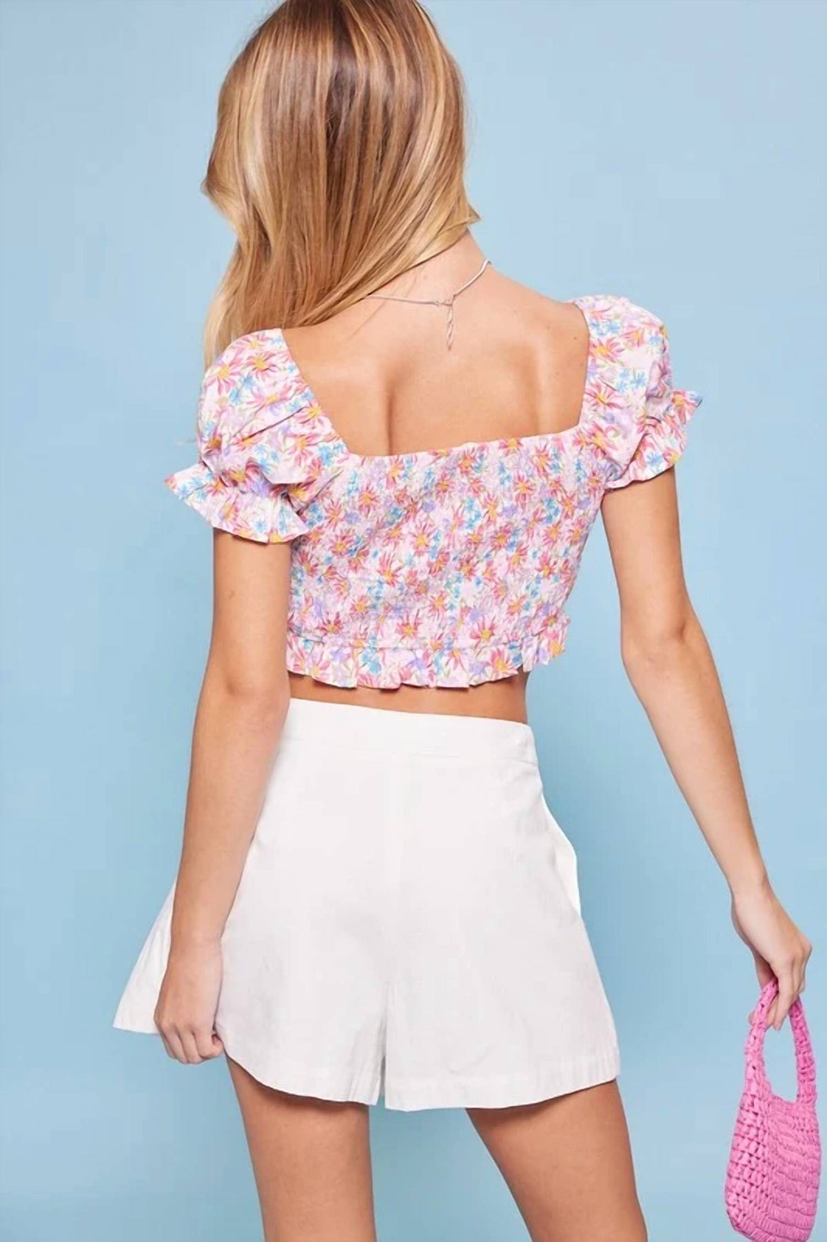 Idem Ditto - Front Twist Crop Top