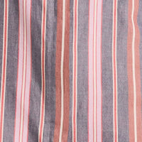 Ilio Nema - Abas Striped Mini Skirt - clothing - cotton - grey