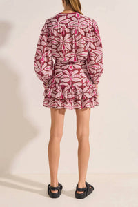 Ilio Nema - Asia Print Mini Skirt - clothing - cotton - mini