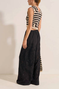 Ilio Nema - Calais Crochet Top - black - clothing - cotton