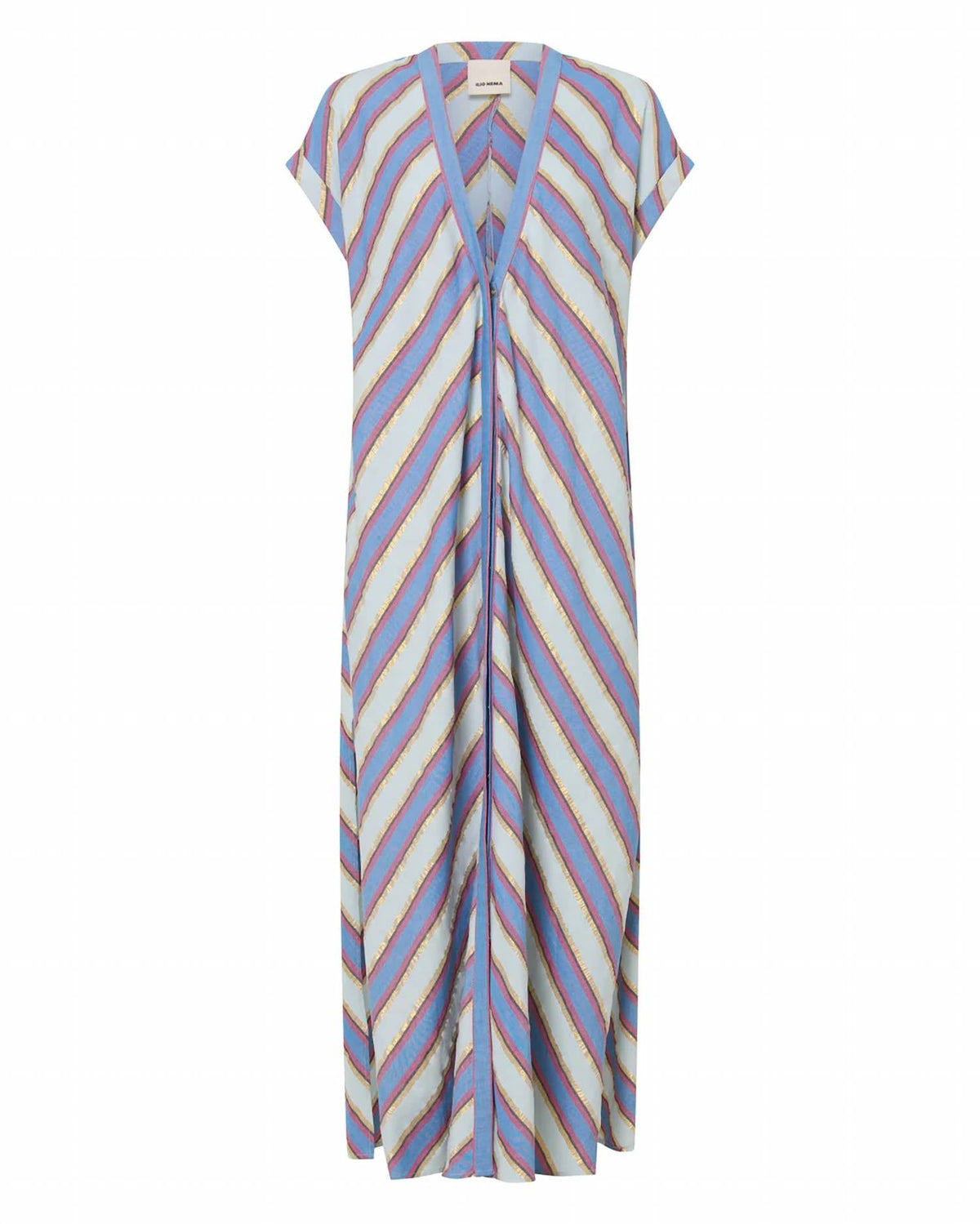 Ilio Nema - Cythera Stripe Caftan Dress