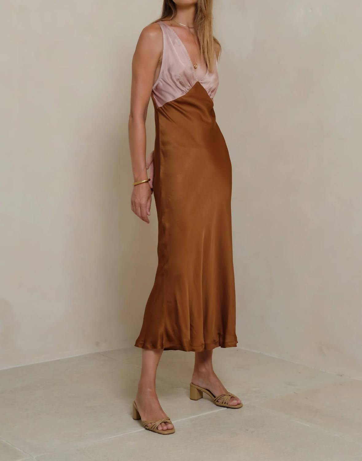 Ilovelilya - Zanita Draped Slip Dress