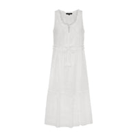 Ilse Jacobsen - Dress Midi White - clothing - cotton - dresses