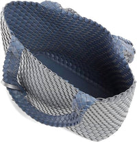 Ilse Jacobsen - Women's Reversible Tote Bag - bags - blue - handbags
