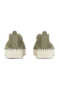 Ilse Jacobsen - Women's Tulip Flats Plateau Shoes - flats - green - loafers