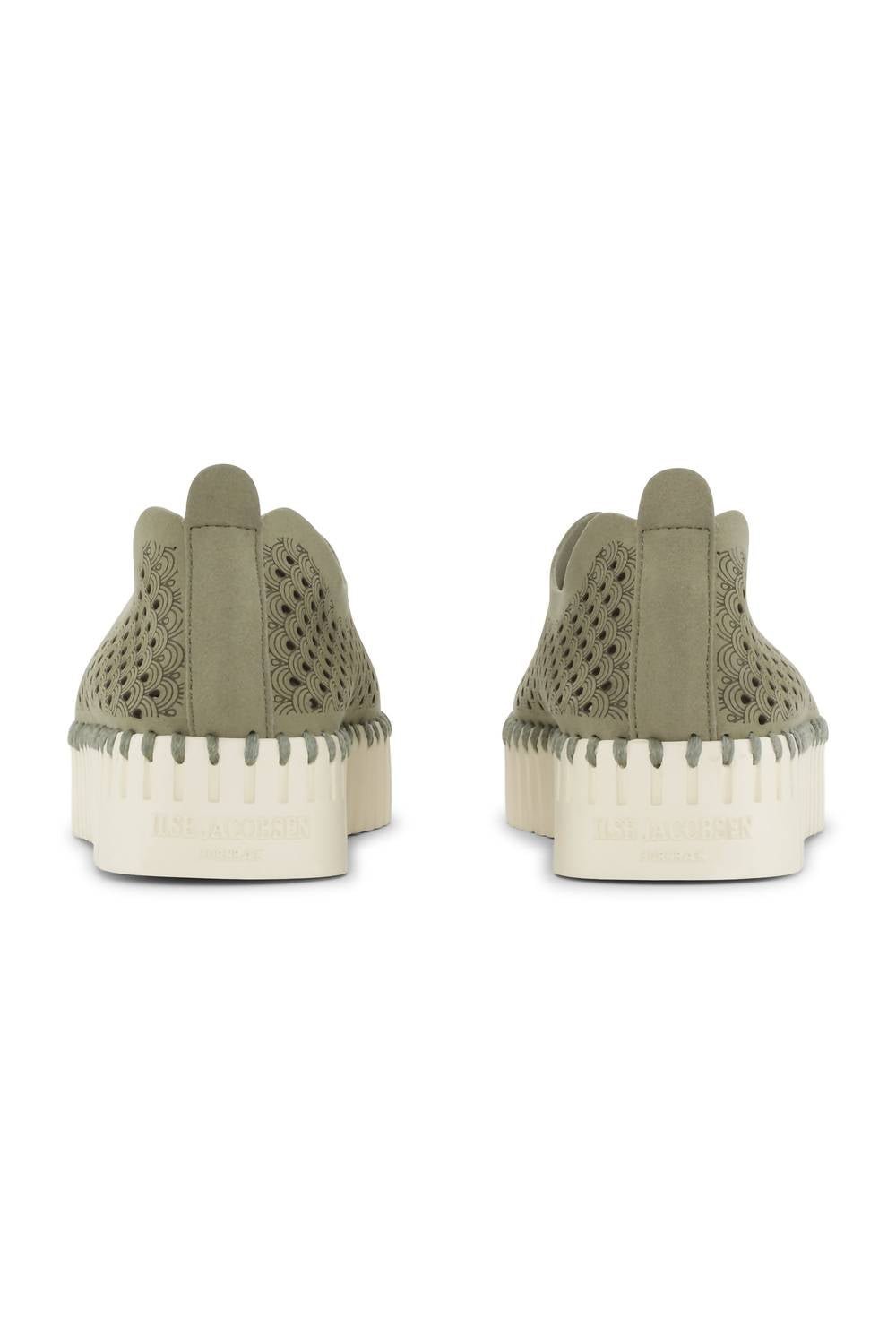 Ilse Jacobsen - Women's Tulip Flats Plateau Shoes - flats - green - loafers