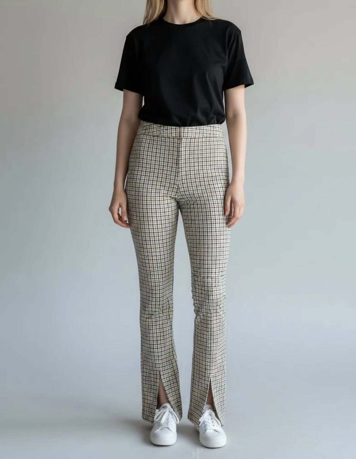 Iltm - Blake Plaid Slit Pant