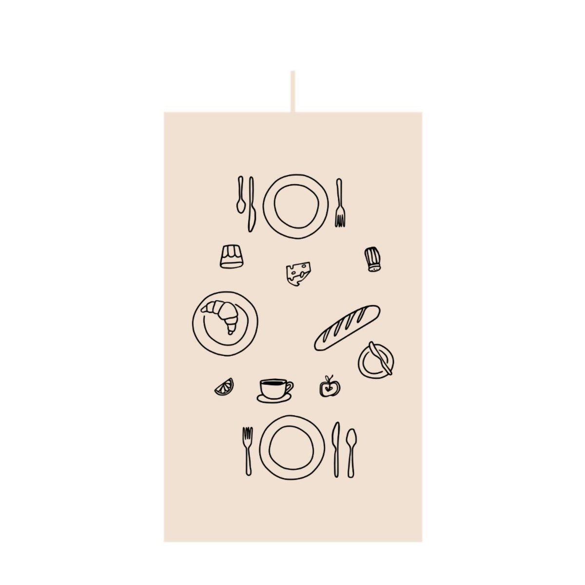 Imani Collective - Dinner Party Table Setting Canvas Placemat