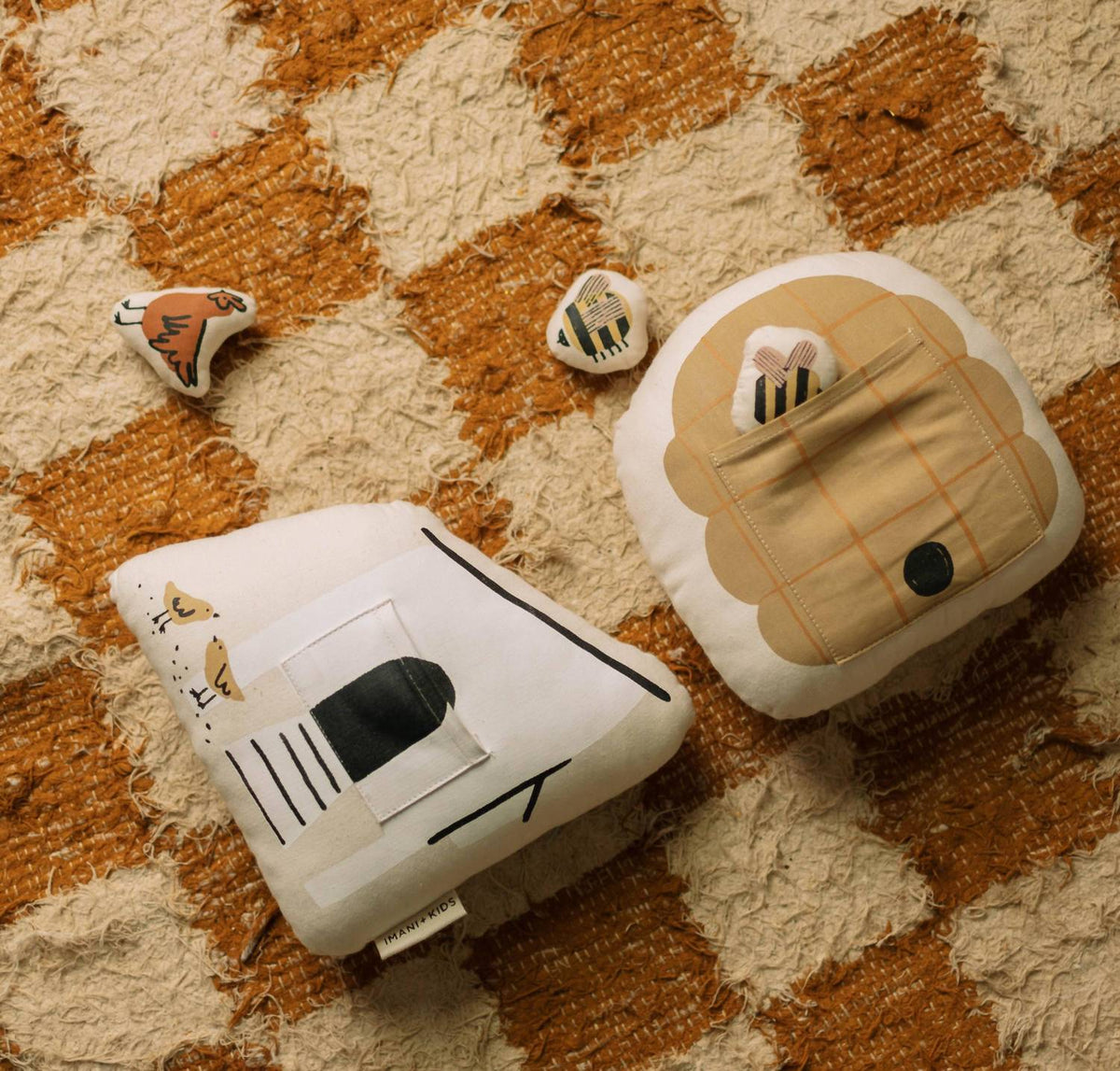 Imani Collective - Interactive Chicken Coup Pillow