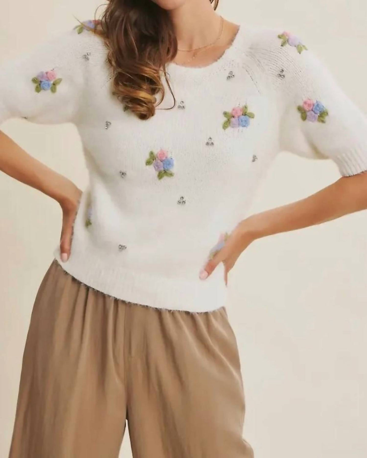 In February - Bloom and Sparkle Sweater