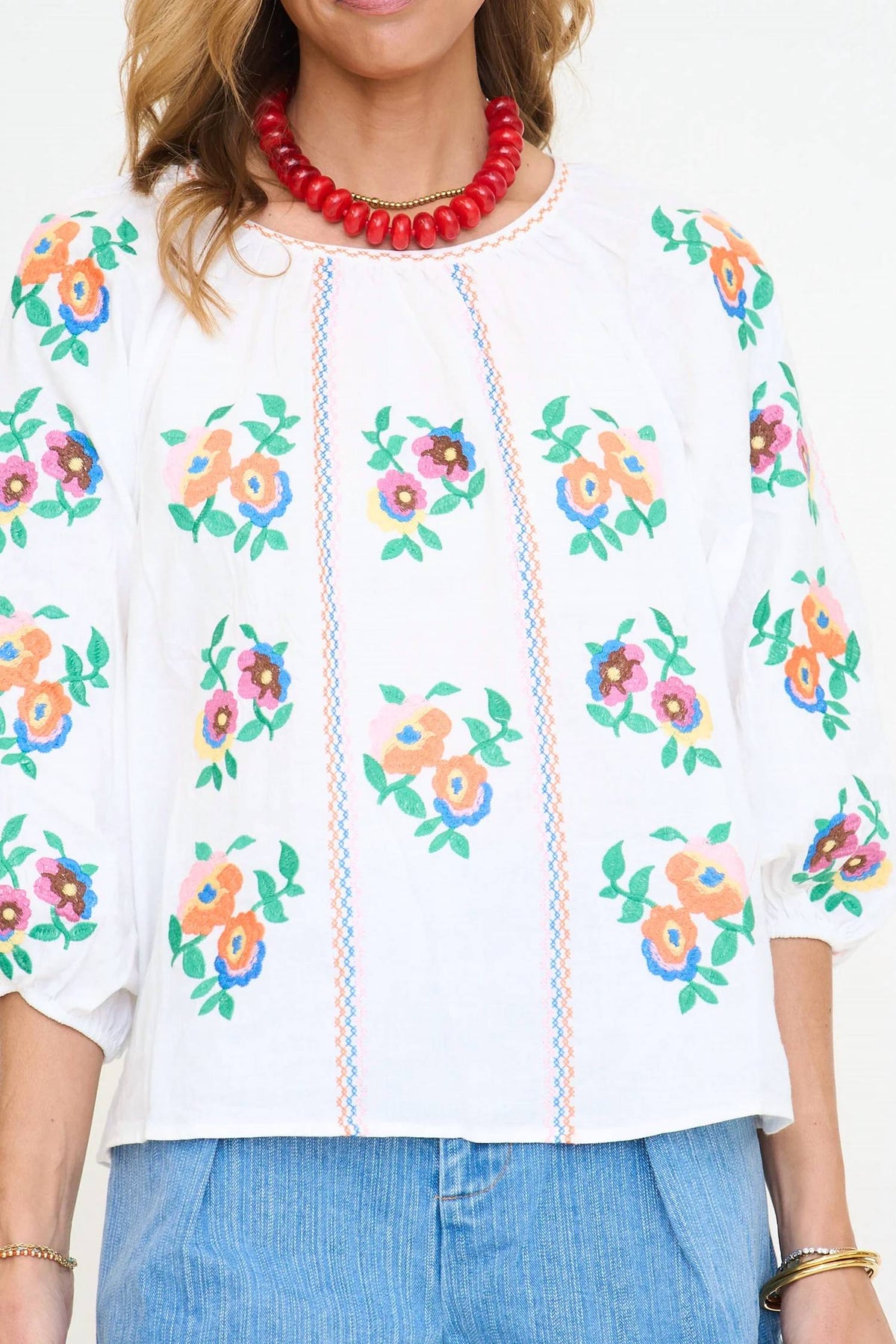 In-Loom - Embroidered Cotton Blouse