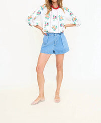 In-Loom - Embroidered Cotton Blouse