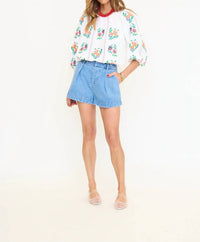 In-Loom - Embroidered Cotton Blouse