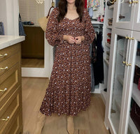 In-Loom - Women's Rustic Romance Midi Dress