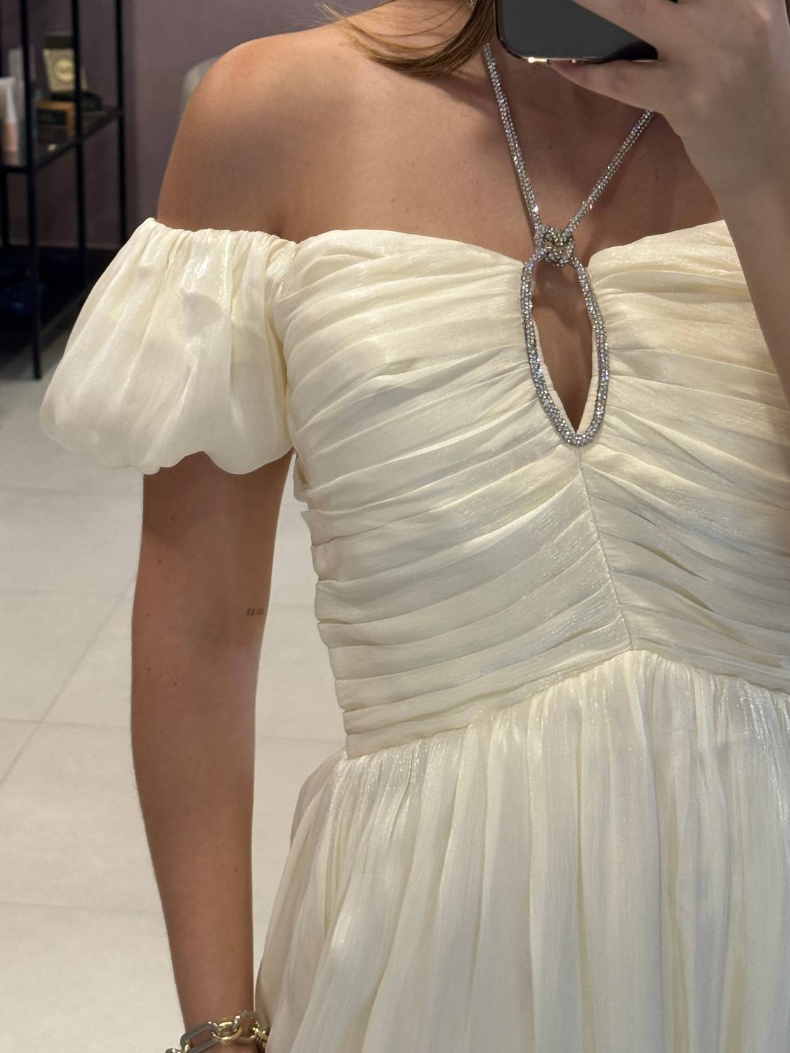 Ina Fashion - Rhinestone Short Dress - clothing - collection:Graddresses(Auto) - dresses