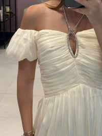 Ina Fashion - Rhinestone Short Dress - clothing - collection:Graddresses(Auto) - dresses