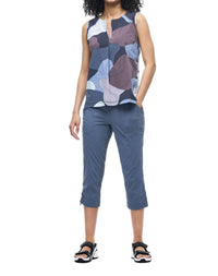 Indyeva - Nakato Iv Capri Pant - blue - capris - clothing