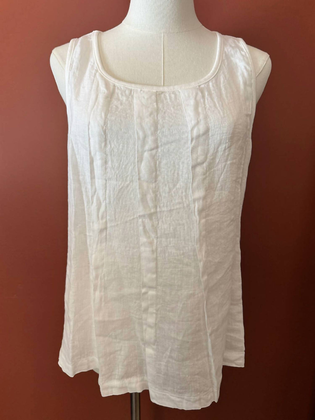 Inizio - Ally Linen Tank Top