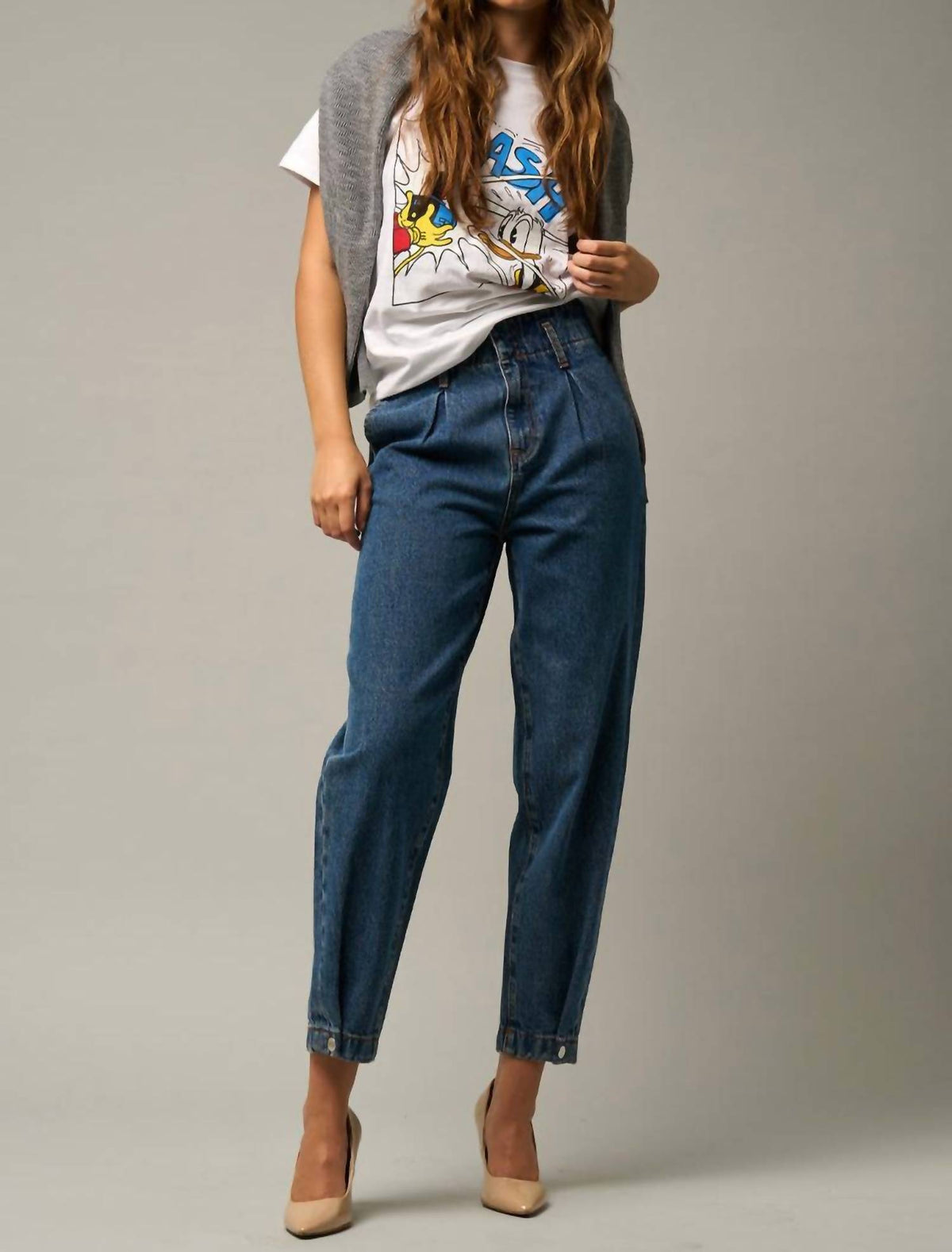 Insane Gene - High Rise Balloon Jeans
