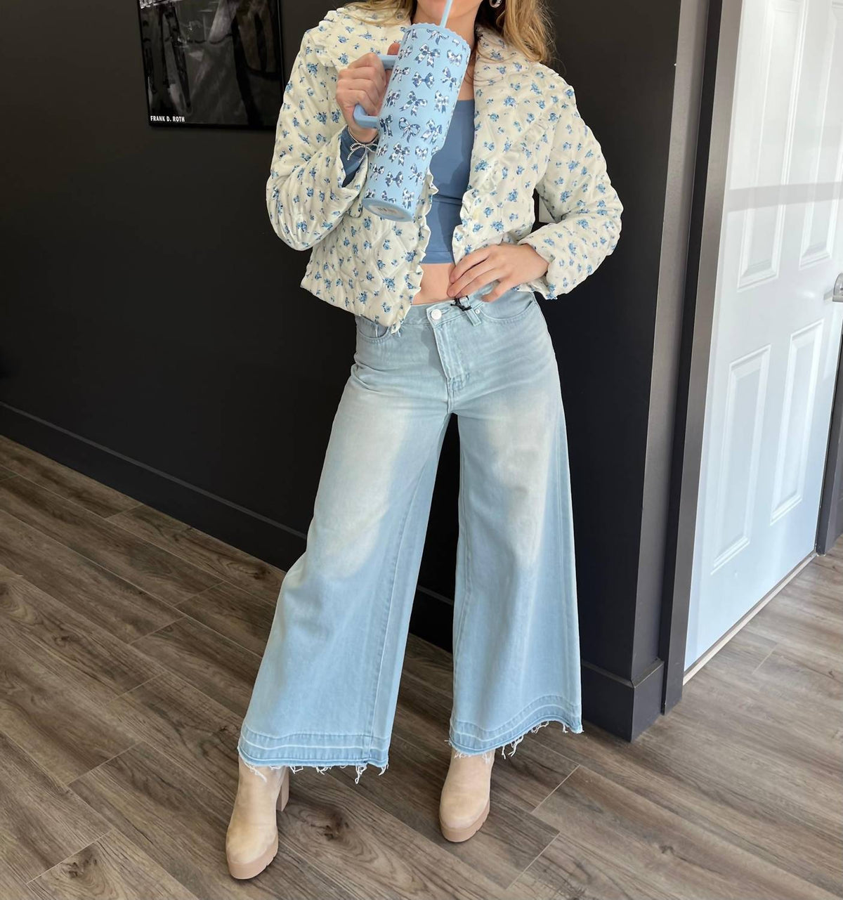 Insane Gene - High Rise Relaxed Wide Leg Jeans