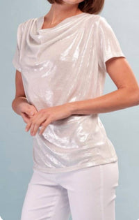 Insight - Metallic Blouse
