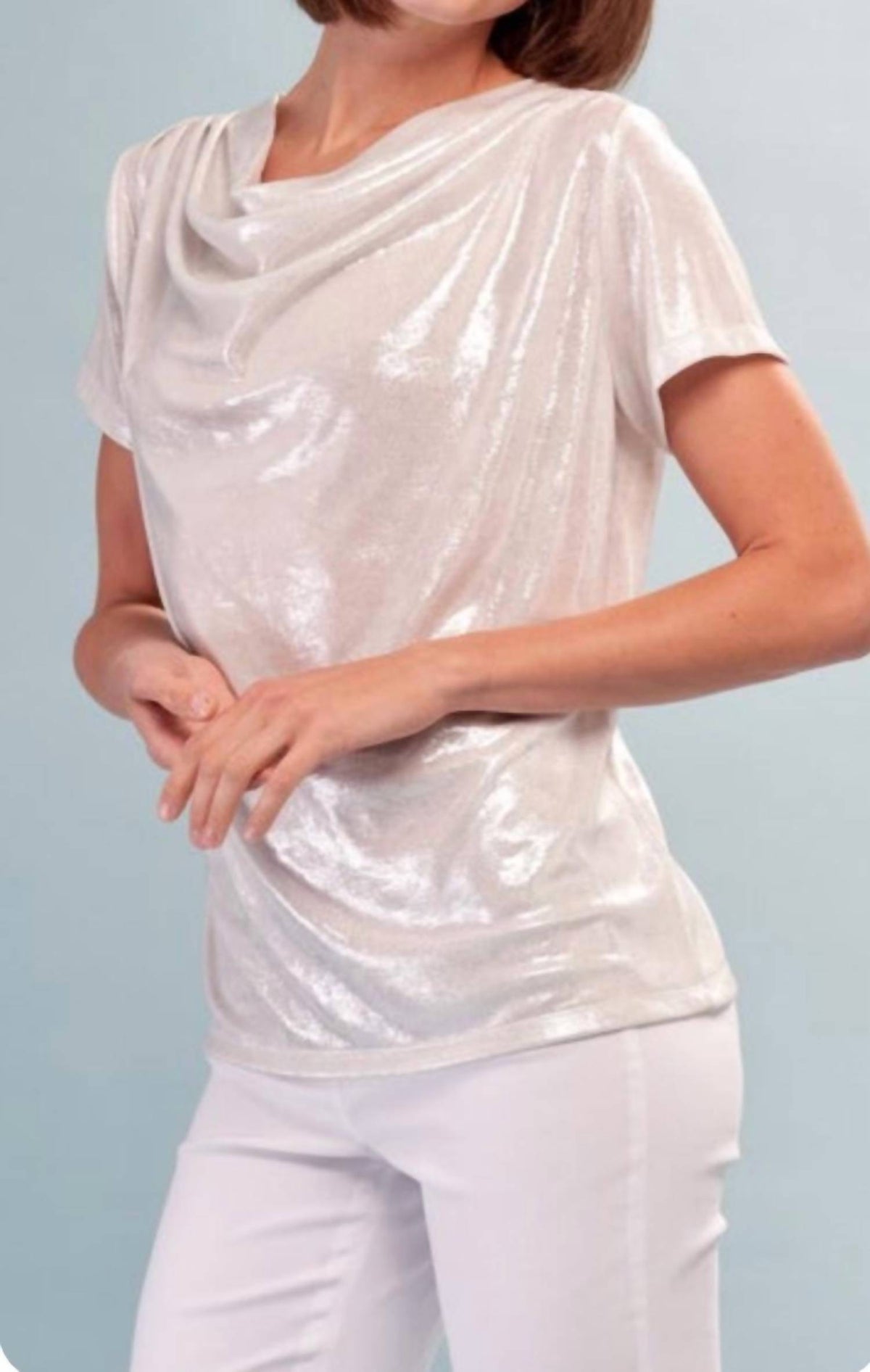 Insight - Metallic Blouse