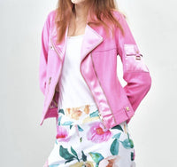Insight - pleather moto jacket - bomber - jackets - clothing - jackets