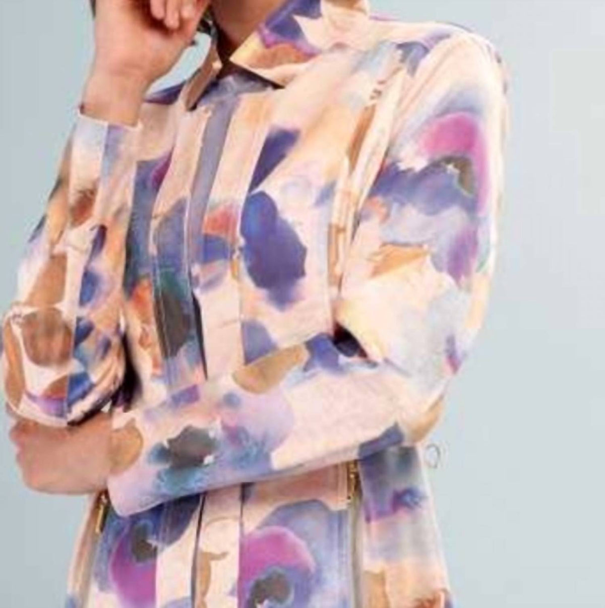 Insight - Printed Metallic Jacket