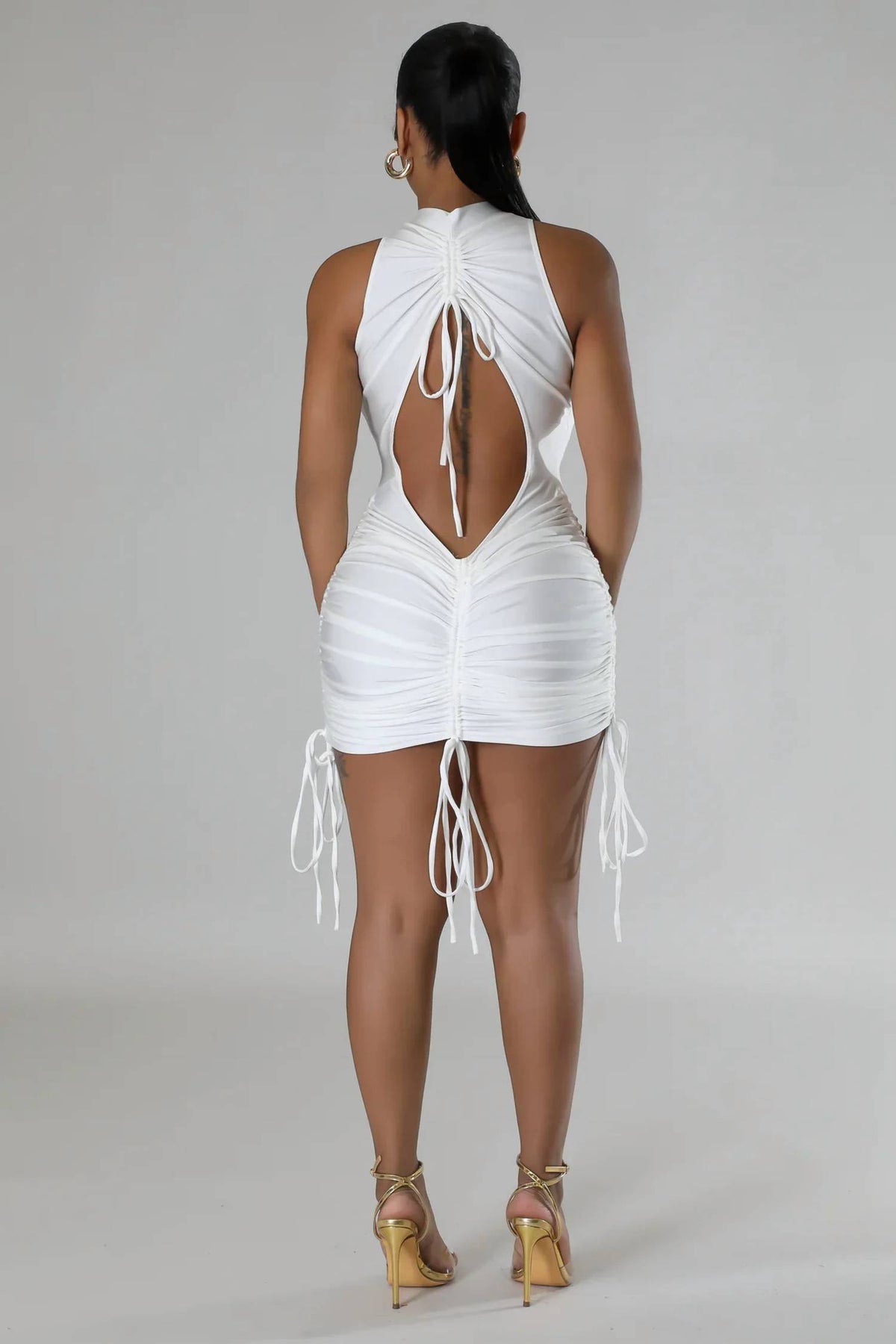 Iris - Madeline Ruched Mini Dress