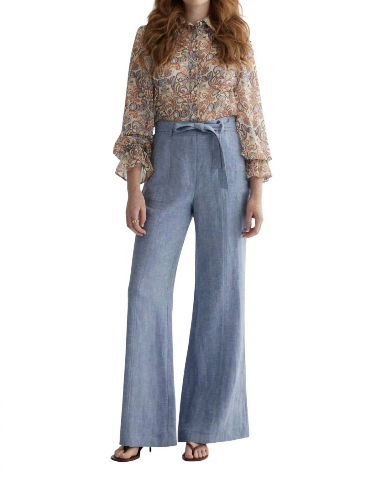 Iris Setlakwe - Wide Leg Denim Pants