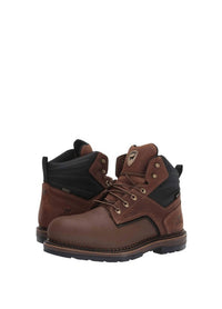 Irish Setter Boots - Men Ramsey 2.0 6" Alloy Toe Waterproof Work Boots - boots - brown - leather