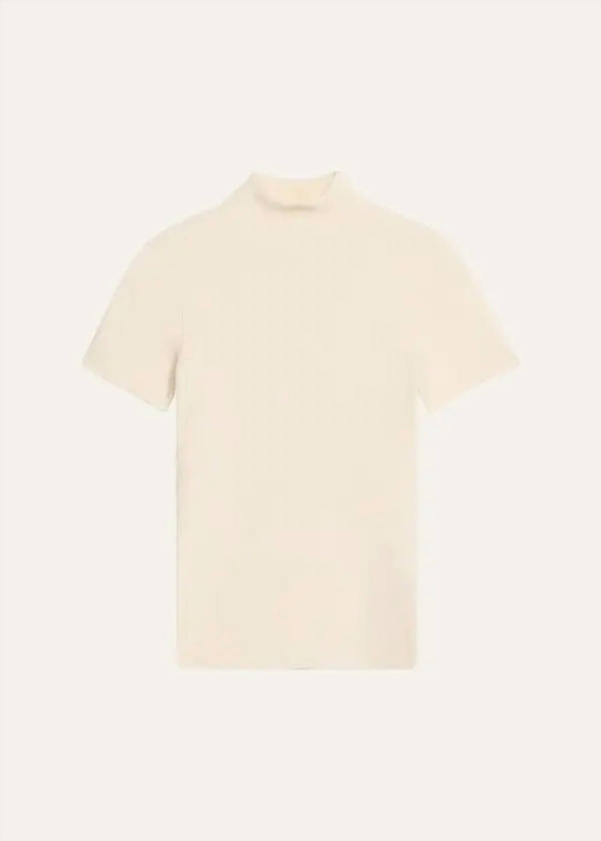 Iro - Alec Ribbed Mock Neck Sweater