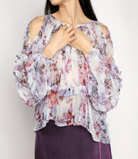 Iro - Jozefa Shoulder Cut-out Blouse