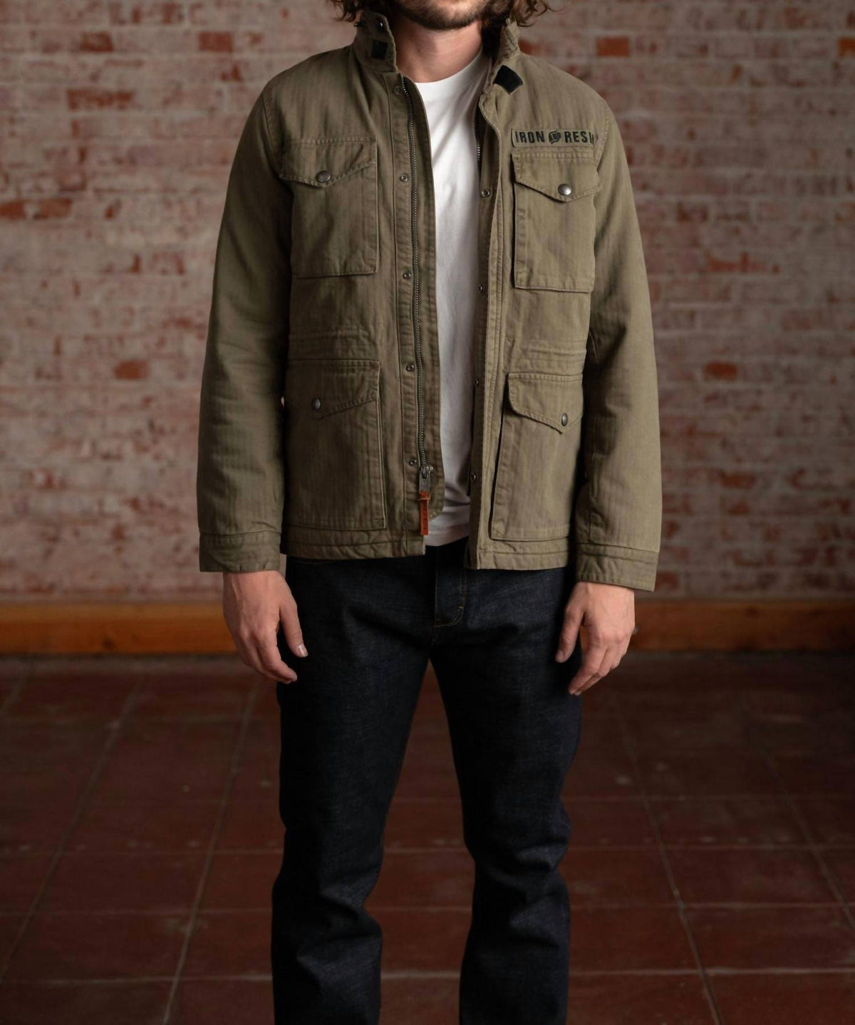 Iron & Resin - Herringbone M65 Jacket