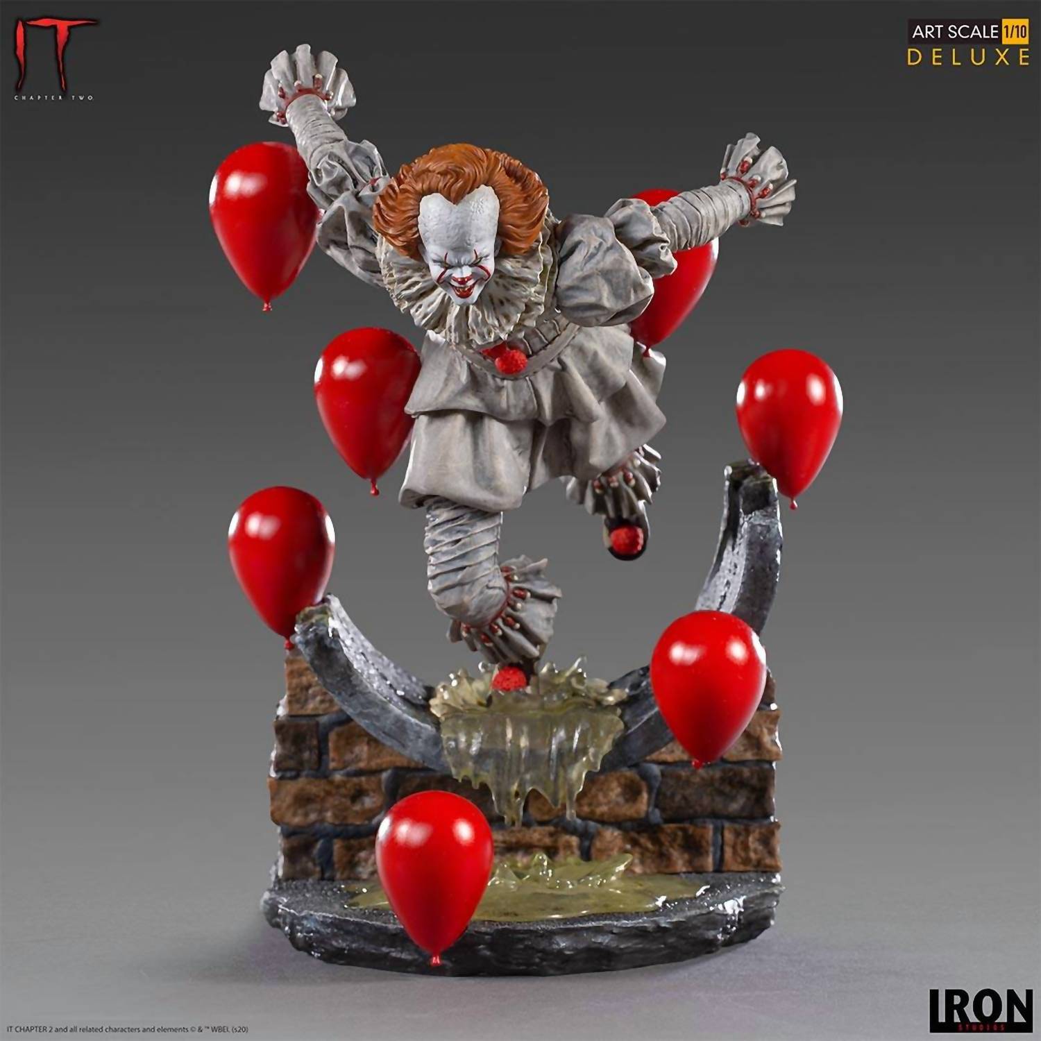 Iron Studios - It Chapter Two: Pennywise Deluxe Art Scale 1/10 - accents - artwork - decor