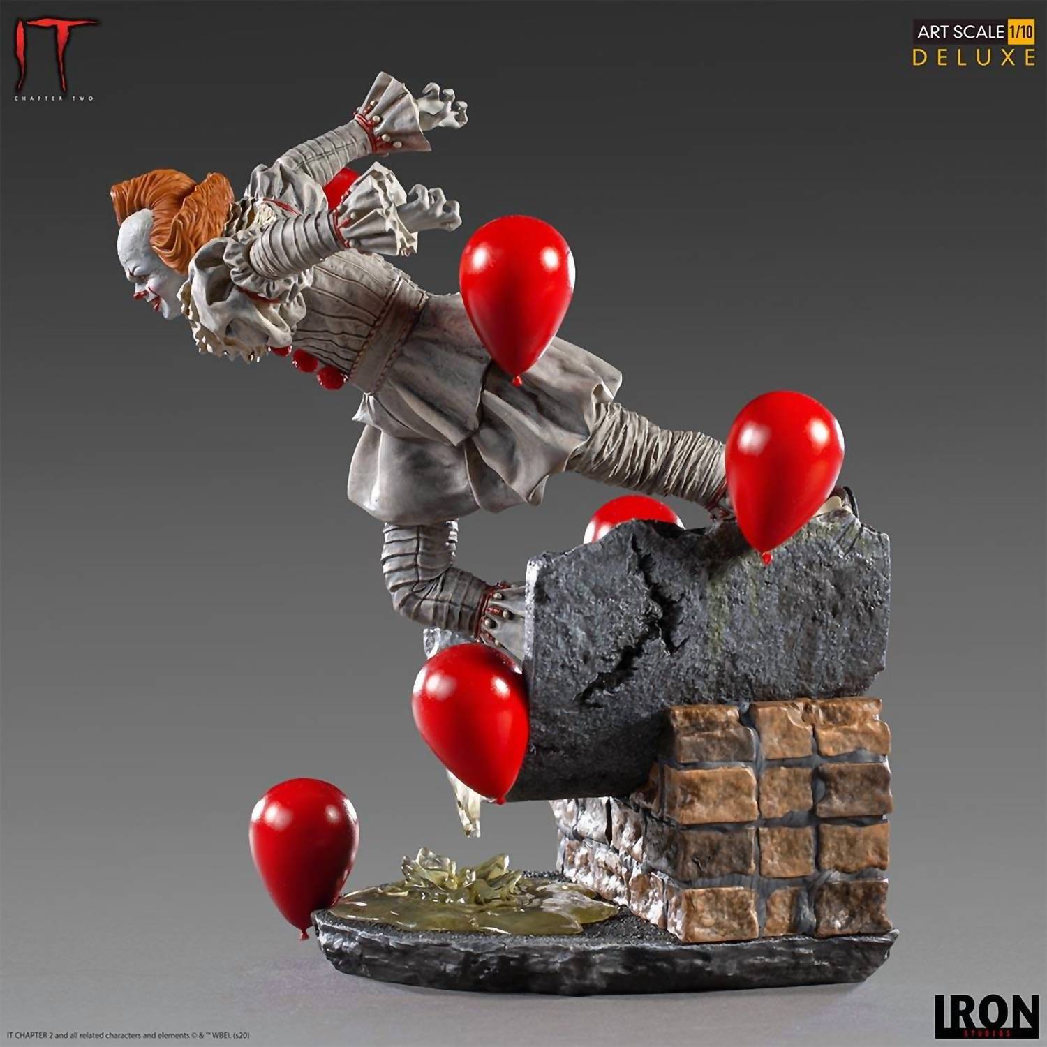 Iron Studios - It Chapter Two: Pennywise Deluxe Art Scale 1/10 - accents - artwork - decor