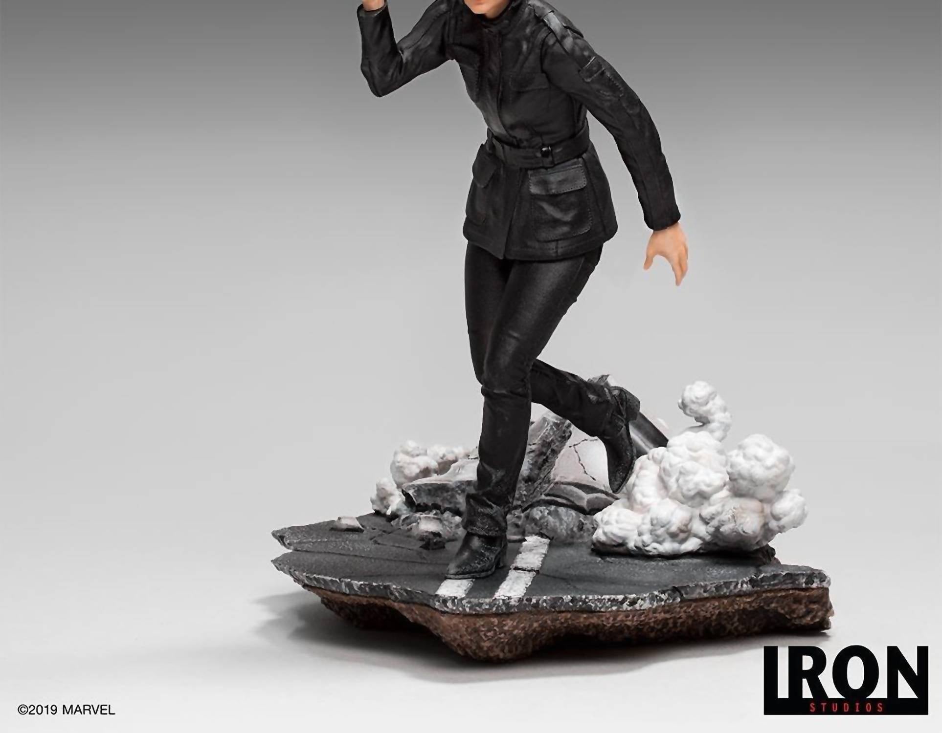 Iron Studios - Spiderman: Far from Home - Maria Hill BDS Art Scale 1/10 - accents - artwork - black