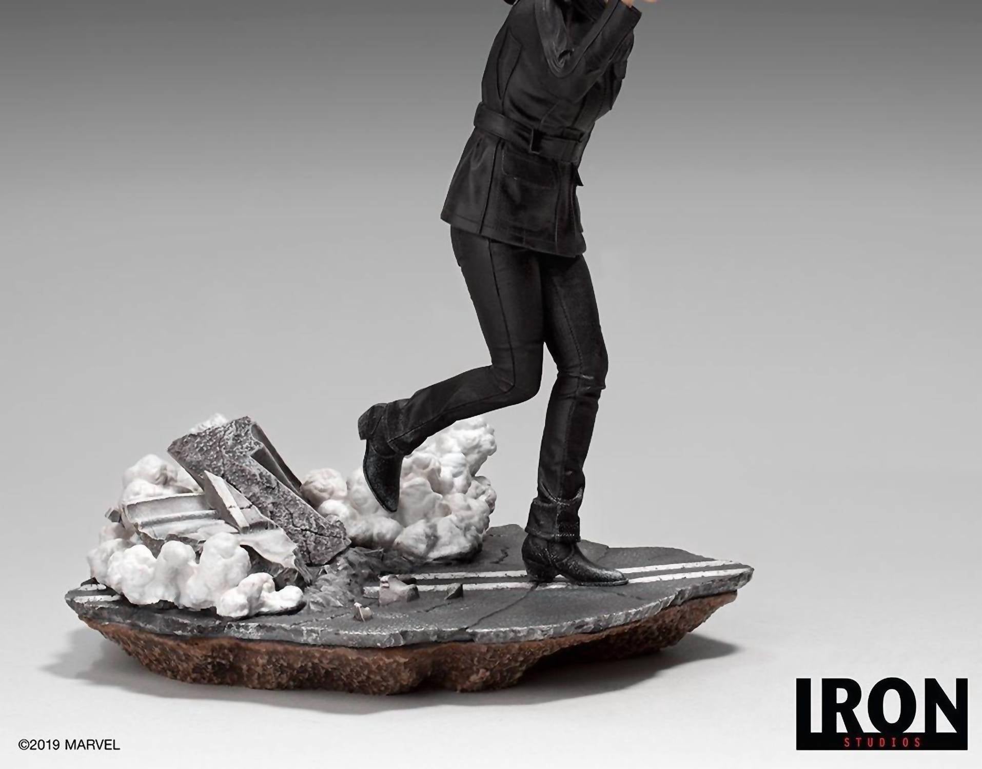 Iron Studios - Spiderman: Far from Home - Maria Hill BDS Art Scale 1/10 - accents - artwork - black