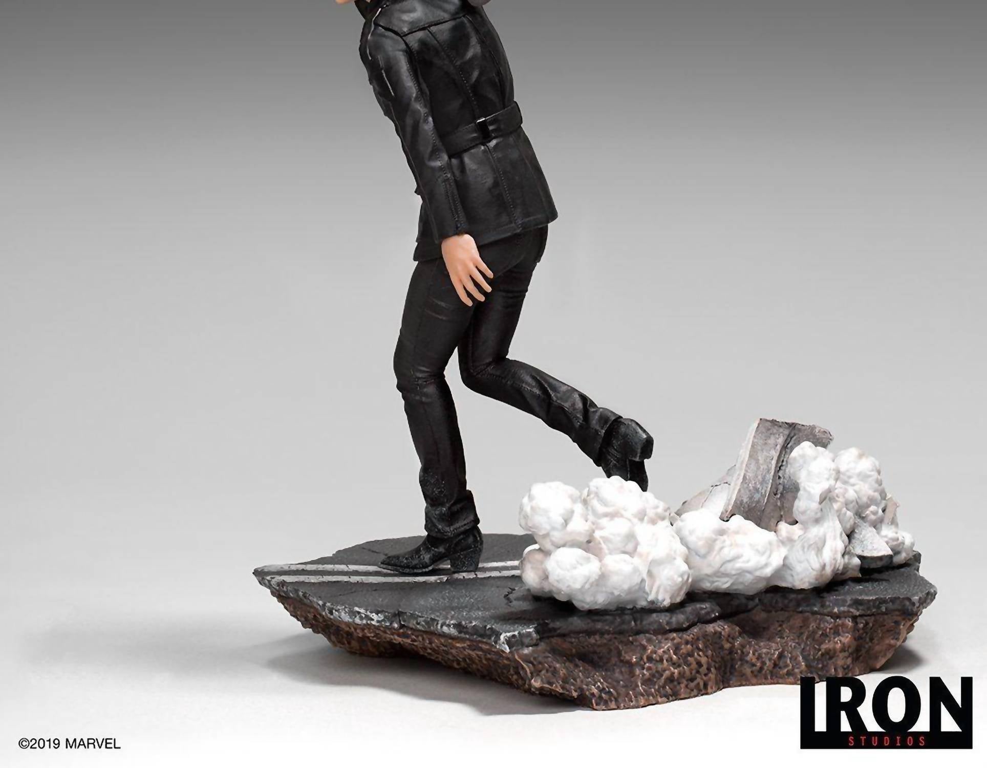 Iron Studios - Spiderman: Far from Home - Maria Hill BDS Art Scale 1/10 - accents - artwork - black