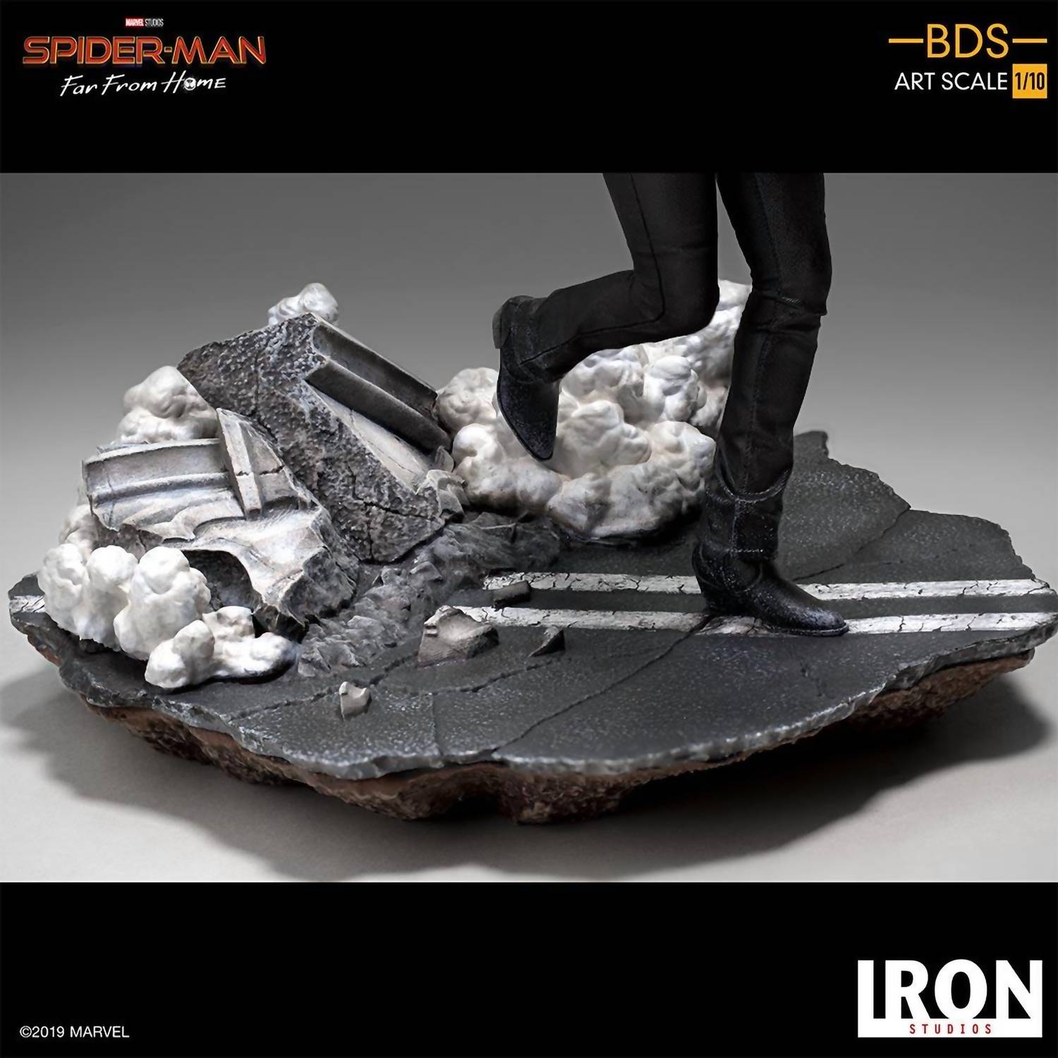 Iron Studios - Spiderman: Far from Home - Maria Hill BDS Art Scale 1/10 - accents - artwork - black