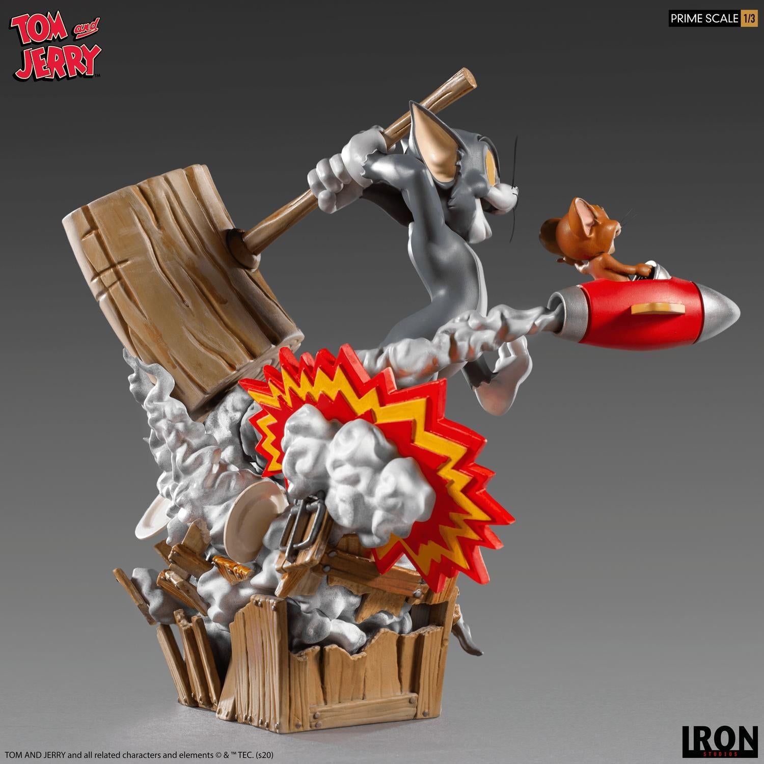 Iron Studios - Tom & Jerry Prime Scale 1/3 - accents - artwork - decor