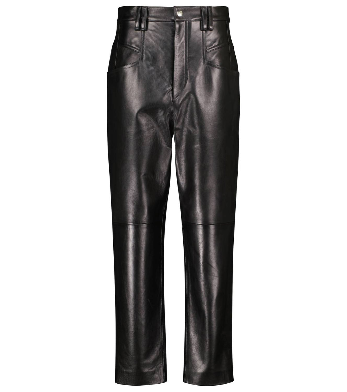 Isabel Marant - Dipadelac high rise slim leather pant