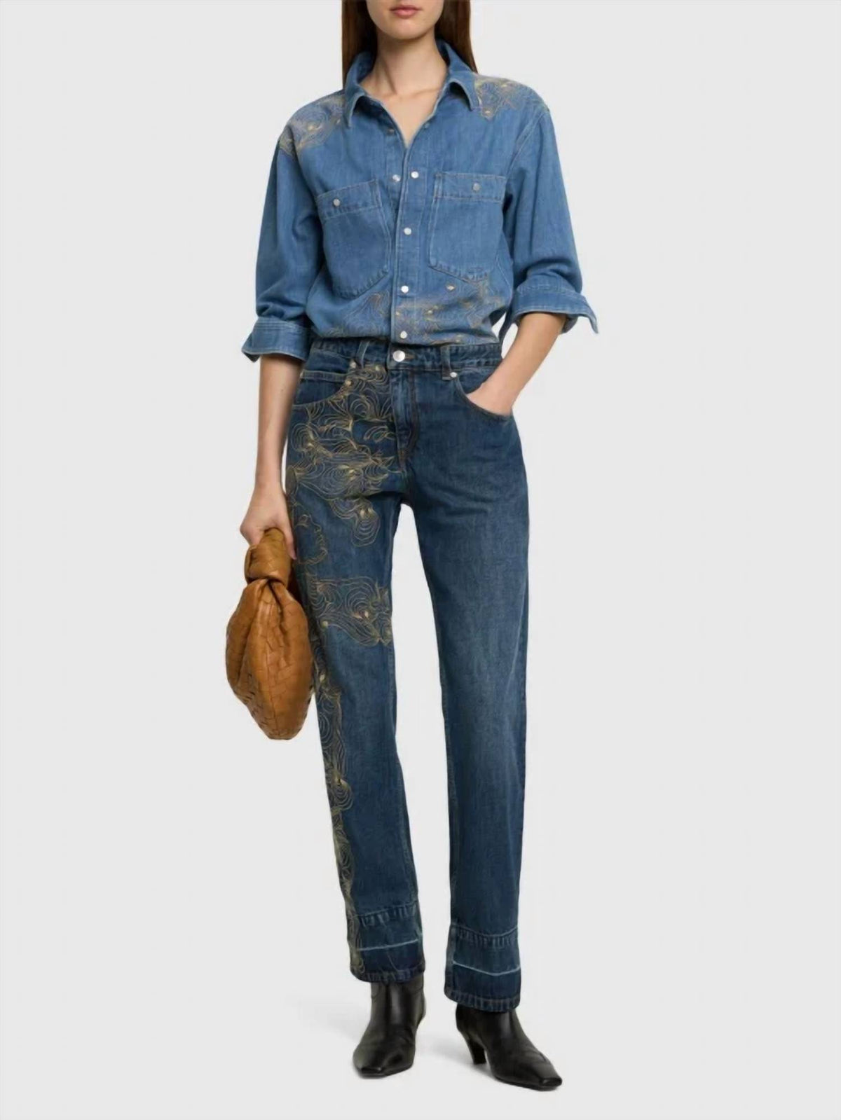 Isabel Marant - Imane Jean Jumpsuit