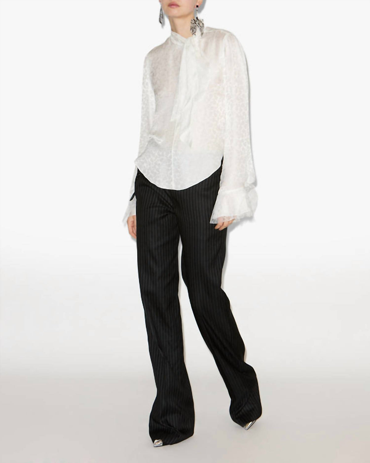 Isabel Marant - Raphaella Silk Jacquard Blouse