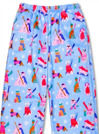 Iscream - Kid's Ski Dogs Plush Pants