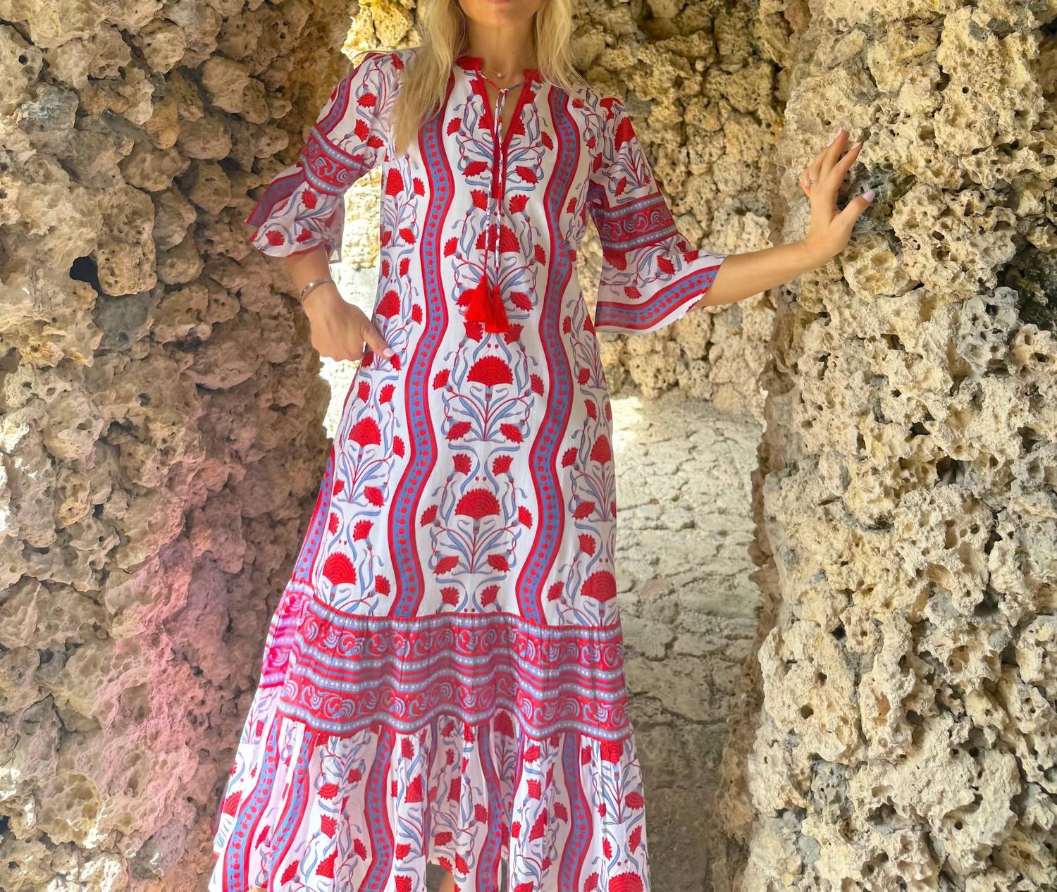 Islapayal - Ascot Maxi Dress - clothing - dresses - maxi