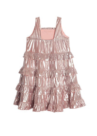 Isobella & Chloe - Girl Pink Shine Bright Dress - casual - clothing - dresses