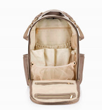 Itzy Ritzy - Vanilla Latte Boss Plus Backpack Diaper Bag