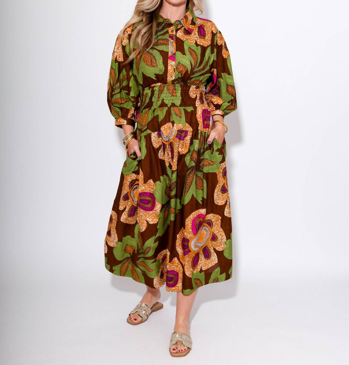Ivy Jane - Big Blooms Dress